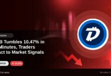 تراجع عملة DGB بنسبة 10.47% في 60 دقيقة، والمتداولون يتفاعلون مع إشارات السوق