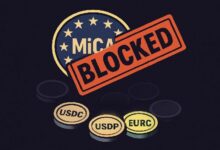 فقط 3 عملات مستقرة متوافقة مع MiCA ضمن أفضل 50 عالميًا — وجميعها مرتبطة بـ Circle