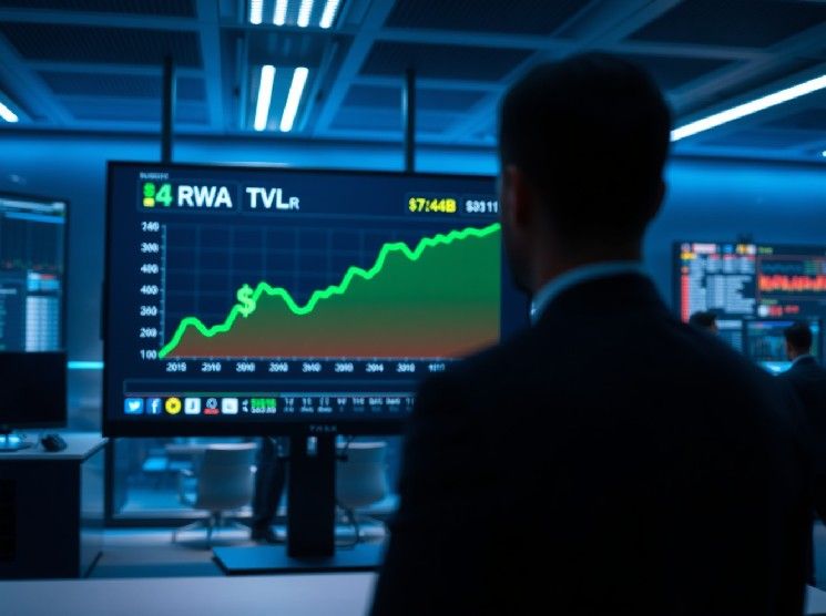 إجمالي القيمة المقفلة في قطاع الأصول الحقيقية اللامركزية يقفز 200% إلى 7.44 مليار دولار، متحدياً تباطؤ السوق الأوسع