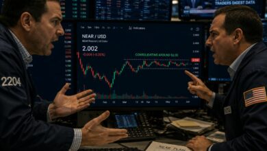 ثيران NEAR يدافعون عن 1.97 دولار، لكن تراجع الرافعة المالية يهدد الانتعاش