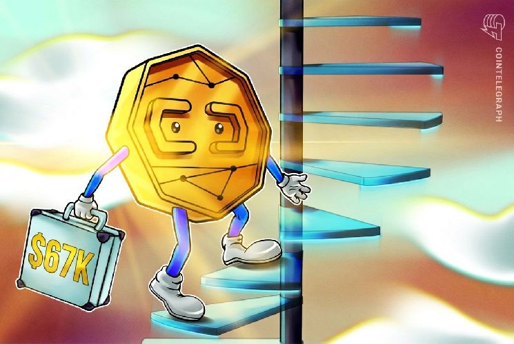 بيتكوين تقترب من أعلى مستوى في 7 أسابيع مع تجاهل الأسهم لضربات إيران وخطط ترامب للرسوم الجمركية بنسبة 10%