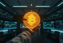 محفظة مرتبطة بـ "لومبارد فاينانس" تنقل 47.8 مليون دولار من البيتكوين إلى "جالاكسي ديجيتال"