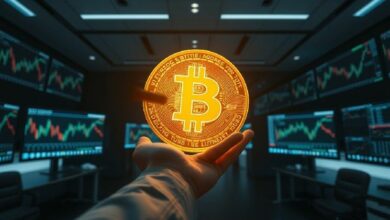 محفظة مرتبطة بـ "لومبارد فاينانس" تنقل 47.8 مليون دولار من البيتكوين إلى "جالاكسي ديجيتال"