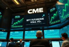 حجم تداول العقود الآجلة للعملات المشفرة في مجموعة CME يقفز بنسبة 76% على أساس سنوي في يونيو