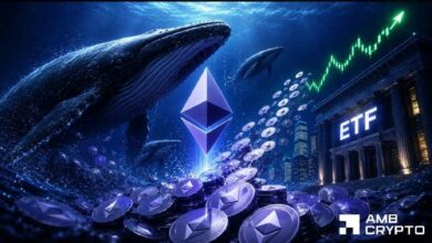 حيتان الإيثريوم تضخ 58 مليون دولار في ETH: هل يجتاز العملة البديلة حاجز 2000 دولار؟