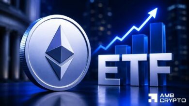 توقعات سعر إيثريوم – هل يمكن لـ ETH استعادة 2,000 دولار مع عودة تدفقات صناديق الاستثمار المتداولة؟