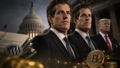 توأم وينكلفوس يتبرعان بـ10 ملايين دولار لـ"سوبر باك" ترامب بعد 23 يومًا من انضمام هيئة تداول السلع الآجلة لطلب إغاثة جيميني