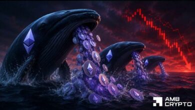 حوت إيثريوم يبيع 55 مليون دولار من ETH – هل يستطيع المضاربون على الصعود امتصاص الضغط؟