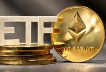 صناديق إيثر المتداولة تجمع 104 ملايين دولار، وتضاعف تدفقاتها الأسبوعية تدفقات بيتكوين ثلاث مرات