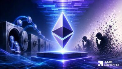 توقعات سعر إيثريوم: هل يستطيع ETH الحفاظ على 1,900 دولار بعد شراء الحيتان بقيمة 57.7 مليون دولار؟
