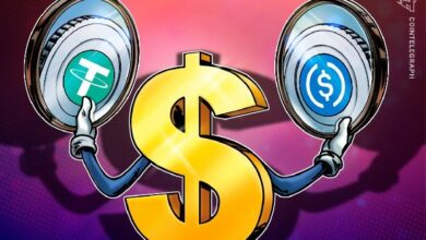 USDT يتفوق في المدفوعات، USDC يتصدر التمويل اللامركزي مع انقسام العملات المستقرة: Dune