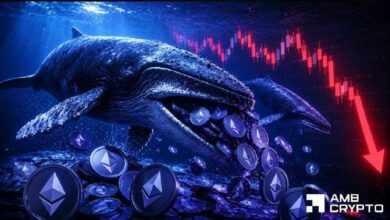 إيثريوم: ماذا يعني تجميع الحيتان بمبلغ 164 مليون دولار لتعافي ETH