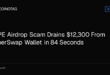 احتيال "HYPE" الجوي يسحب 12,300 دولار من محفظة HyperSwap في 84 ثانية