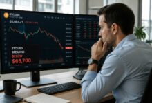 انخفاض سعر البيتكوين إلى ما دون 65,800 دولار: هل نقترب من تصحيح أعمق؟