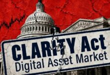 قانون الوضوح (CLARITY Act): فشل هدف يوليو، لكن موعد أغسطس يُبقي مشروع قانون العملات الرقمية حيًا