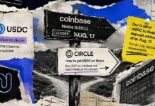 بعد انقضاء الموعد النهائي، Circle ما تزال تنصح المستخدمين بشراء Noble USDC عبر Coinbase