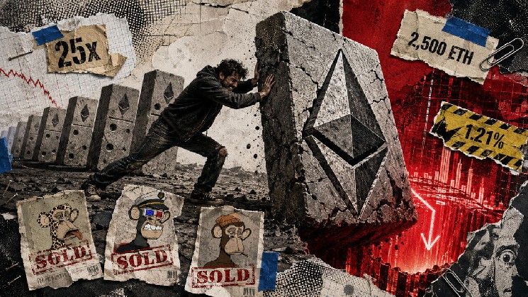 ماتشي بيغ براذر يبيع 3 قرود مملة لخفض مركزه الطويل على إيثريوم بنسبة 52%، لكن التصفية أصبحت على بُعد 22 دولارًا فقط