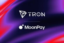 MoonPay تلغي رسوم الغاز على TRX لمستخدمي العملات المستقرة على شبكة TRON