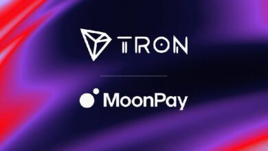 MoonPay تلغي رسوم الغاز على TRX لمستخدمي العملات المستقرة على شبكة TRON