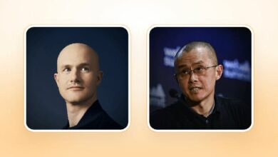 توقعات سعر البيتكوين: أرمسترونغ من كوينبيس ضد تشانغ بينانس — من يصيب الهدف؟