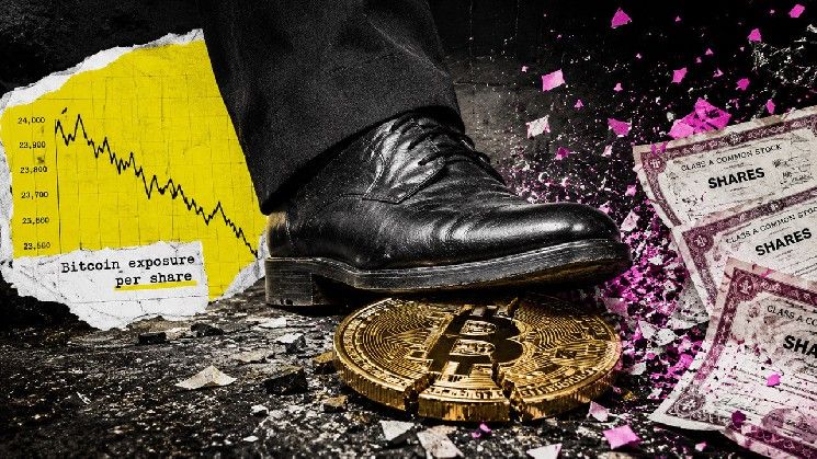 خزانة بيتكوين سترايف اشترت 20 BTC، لكن 110,000 سهم جديد قلّصت تعرّض الحاملين لبيتكوين