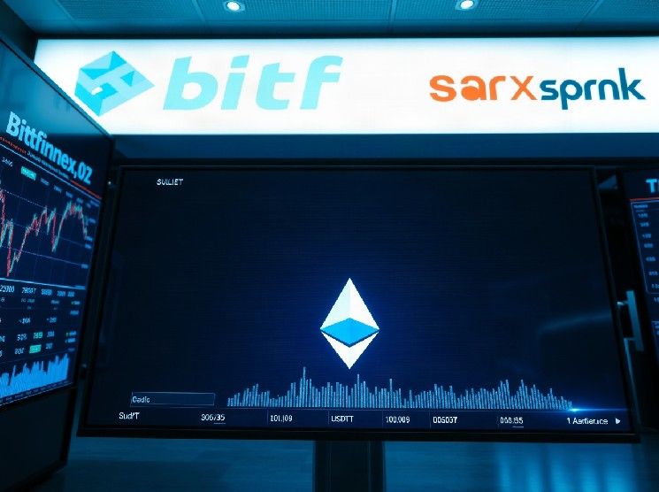 أبراكساس كابيتال يحوّل 61.2 مليون دولار من USDT إلى Bitfinex ويودع 40,000 إيثيريوم في Spark