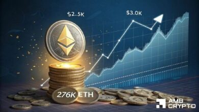 ارتفاع إيثيريوم يكتسب مصداقية – 3 مؤشرات تدعم سعي ETH نحو 3 آلاف دولار