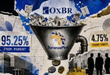 من داخل صفقة إعادة التأمين على سولانا حيث وفرت الشركة الأم أوكسبريدج 95% من الطلب العام على التوكن