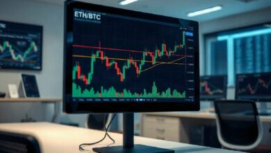 إيثيريوم يتخطى الإشارة الذهبية مقابل بيتكوين: ماذا يعني ذلك للمتداولين؟