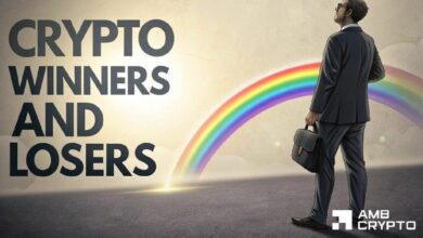أبرز الرابحين والخاسرين في سوق العملات الرقمية أسبوعيًا – PEPE، PUMP، WLFI، HTX