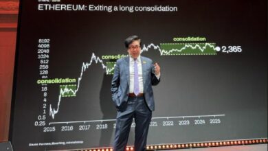 توم لي: شركة Bitmine تمتلك الآن 4.8% من إجمالي معروض الإيثيريوم بعد أحدث عملية شراء لـ ETH