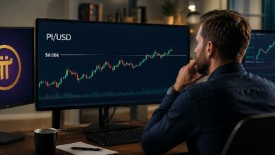 دعم Pi Network عند $0.0839 بعد ترقية العقد الأخيرة