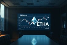 صندوق BlackRock الفوري لإيثيريوم ETHA يعلن عن تقسيم عكسي بنسبة 1:3 في 6 أكتوبر