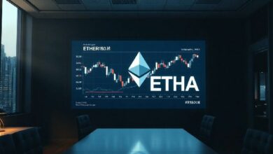 صندوق BlackRock الفوري لإيثيريوم ETHA يعلن عن تقسيم عكسي بنسبة 1:3 في 6 أكتوبر