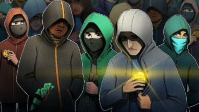 قراصنة كولدكارد يحوّلون 64 بيتكوين و200 إيثريوم إلى خلاطات العملات المشفرة