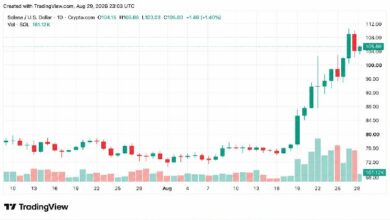 كريبو ويكلي: سولانا تقود مكاسب العملات البديلة بينما تتراجع XRP ودوجكوين