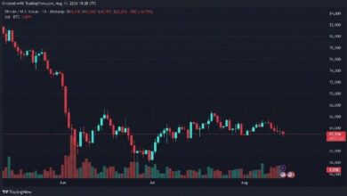 بيتكوين تتراجع إلى 62,470 دولارًا مع اختبار البائعين لمستوى 63 ألفًا مجددًا