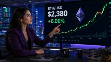إيثيريوم يرتفع 25% مع تعزز الطلب على الصناديق المتداولة بعد تصفية صفقات بيع قياسية بـ3 مليارات دولار