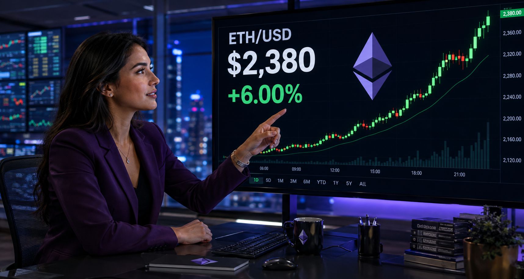 إيثيريوم يرتفع 25% مع تعزز الطلب على الصناديق المتداولة بعد تصفية صفقات بيع قياسية بـ3 مليارات دولار