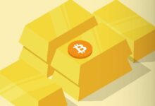 الذهب يتفوق على البيتكوين بنسبة 70% خلال العام الماضي