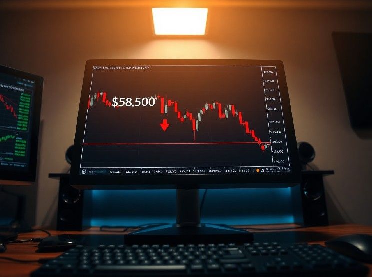 غلاسنود يحذر من خسائر أعمق للبيتكوين إذا فشل دعم 58.5 ألف دولار