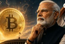النظام الضريبي للعملات المشفرة في الهند قد يشهد تغييرًا جذريًا: هل يخفض مودي ضريبة 30% وخصم 1% عند المصدر؟