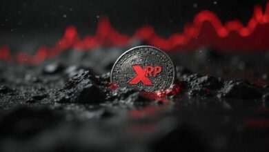 سعر XRP على حافة الدولار: لماذا قد يؤدي انخفاض البيتكوين القادم إلى هبوط XRP إلى 0.80 دولار