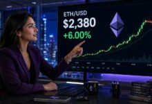 توقع سعر الإيثريوم: تقاطع ذهبي يتشكل مع قفزة تدفقات صناديق الاستثمار والتخزين