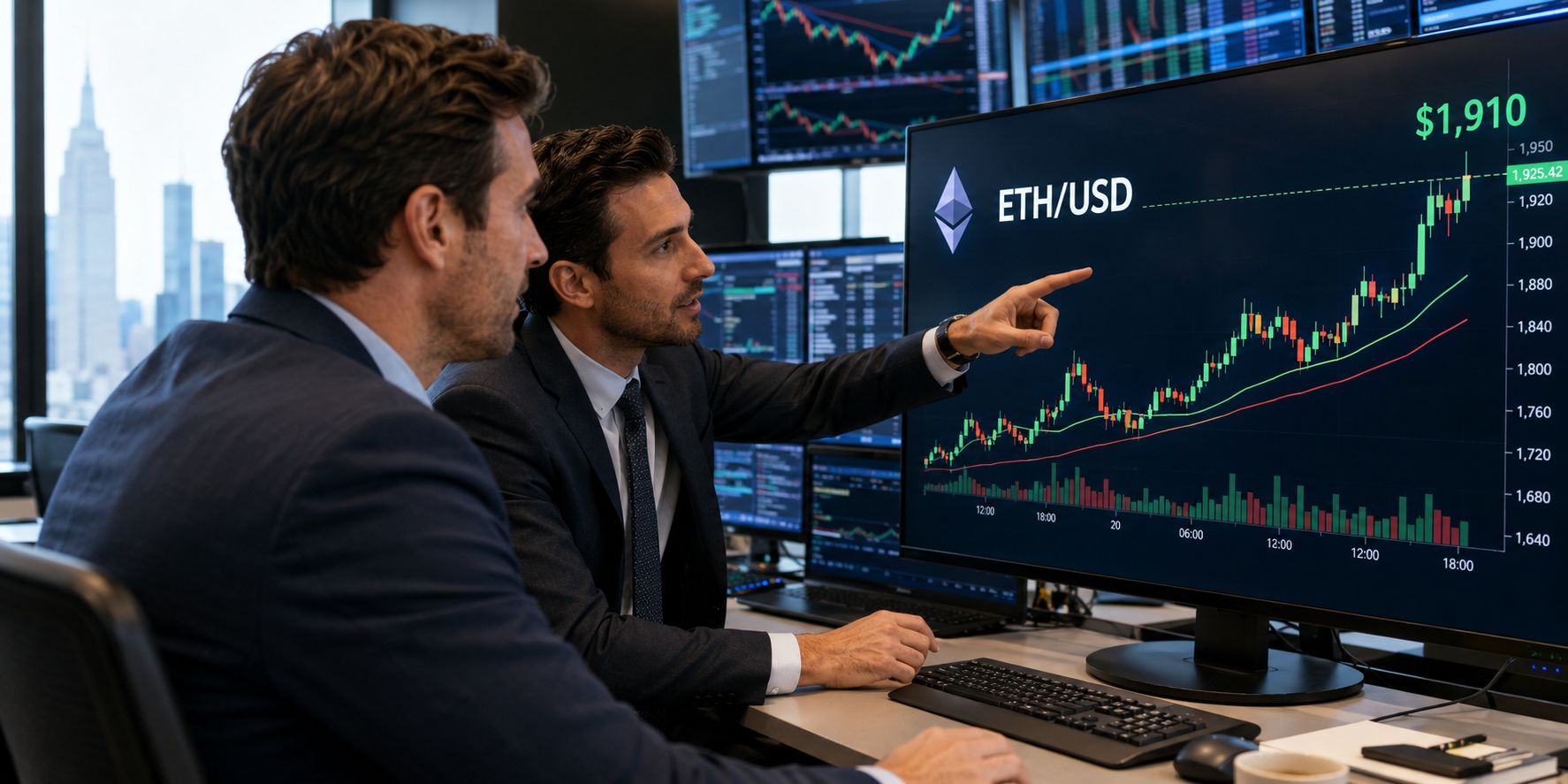 إيثيريوم تقترب من 2000 دولار، فلماذا يتردد كبار المستثمرين؟