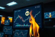 تيثر تحرق 2 مليار دولار أمريكي، بخفض المعروض من العملات المستقرة