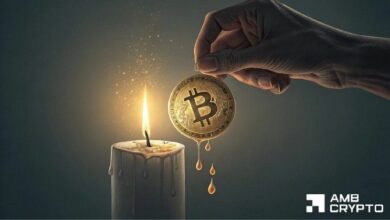 زيادة ضغط مراكز البيع على بيتكوين بـ6.55 مليار دولار في أغسطس – ضعف الطلب يثير الشكوك حول سبتمبر