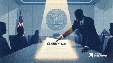 "خيبة أمل": وزير الخزانة الأمريكي ينتقد تعثر Democrats بشأن قانون CLARITY