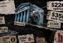 تخطط Datavault لشراء بنك وتمويله بـ35 مليون دولار بعد الإعلان عن امتلاكها 1.4 مليون دولار نقدًا