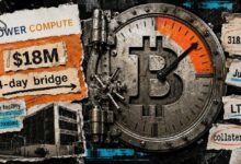 قمار عامل تعدين البيتكوين على قرض جسر لمدّة 4 أيام يعادل 97% من قيمة خزينته من BTC – وانقضى الموعد النهائي دون أي إعلان رسمي